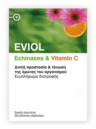 eviol εχινάκεια & βιταμίνη c