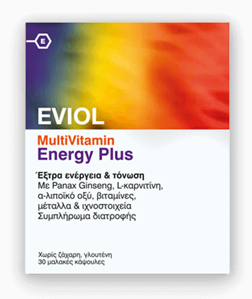 πολυβιταμίνες eviol multivitamin energy plus