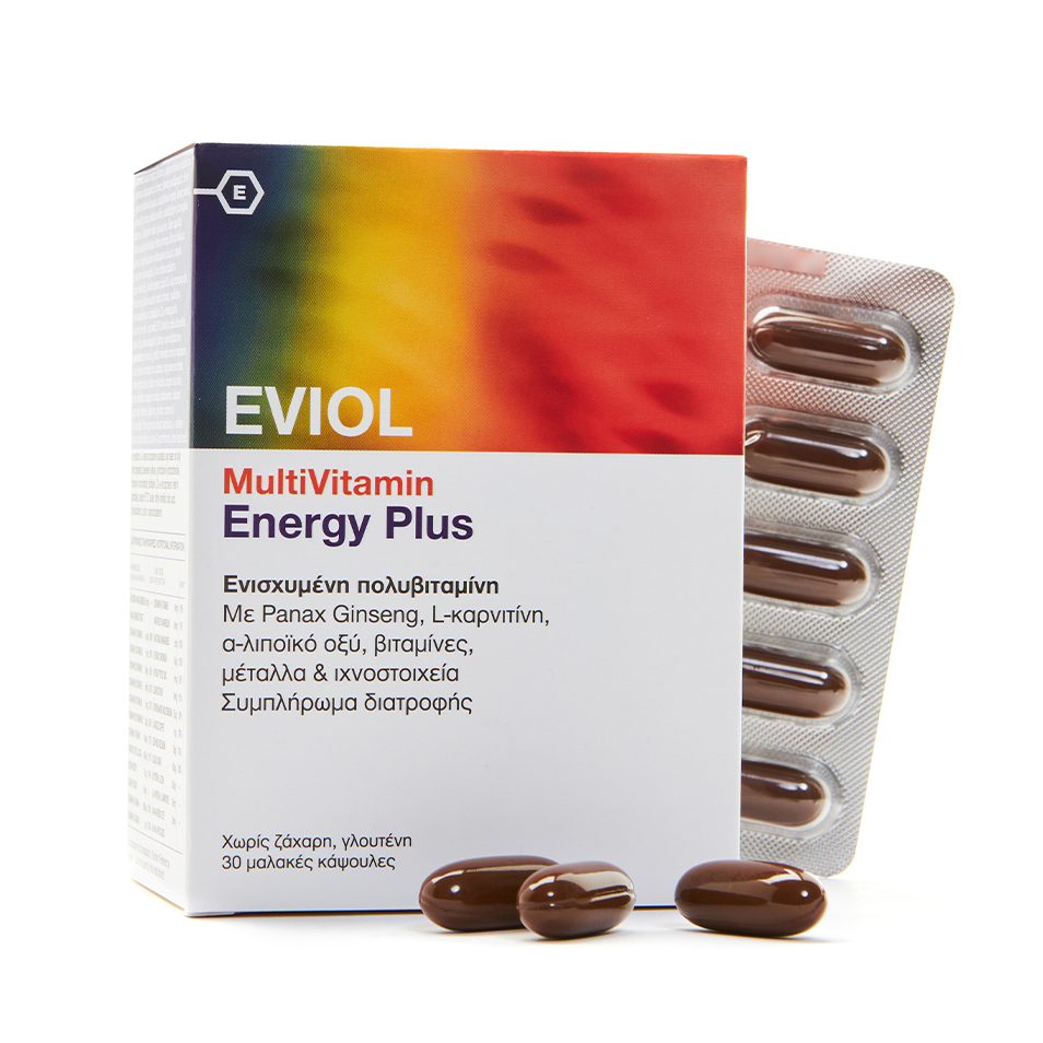 Mutlivitamin Energy Plus Packshot